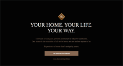 Desktop Screenshot of darlinghomes.com